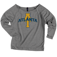 Women's Atlanta A&T 3/4 Raglan
