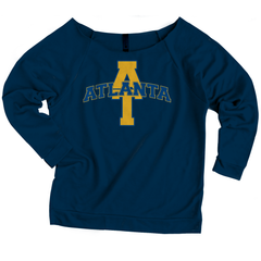 Women's Atlanta A&T 3/4 Raglan