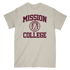 Mission College Tee | Maroon