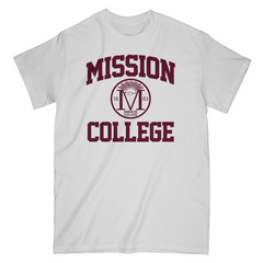 Mission College Tee | Maroon